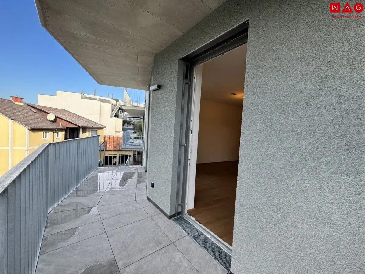 Moderne 2-Zimmer-Wohnung mit Balkon in Graz – Erstbezug & Neubaustandard!