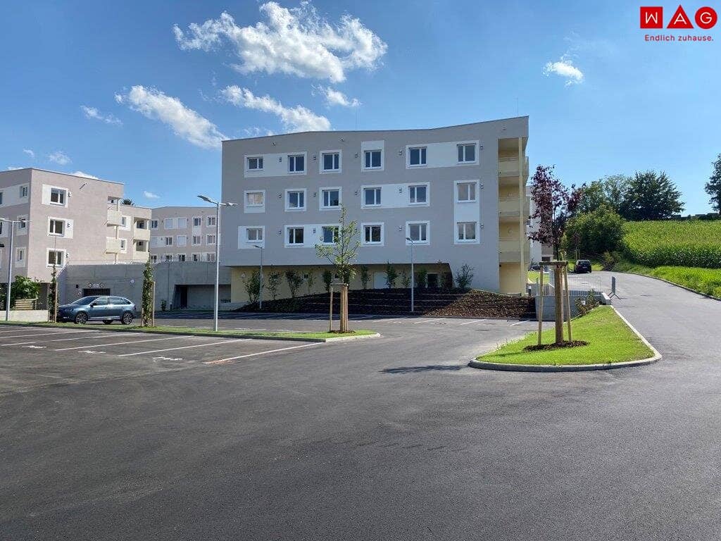 Schon vorgesorgt? Der Winter steht vor der Tür! Tiefgaragenplatz in modernem Neubau in St. Georgen/Gusen! Fußläufig zum Bahnhof und zum Ortskern!