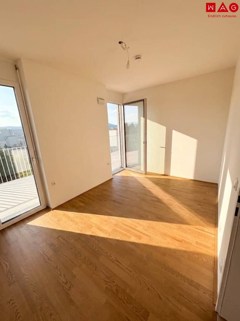 Erstbezug: 2-Zimmer-Wohnung mit Loggia!