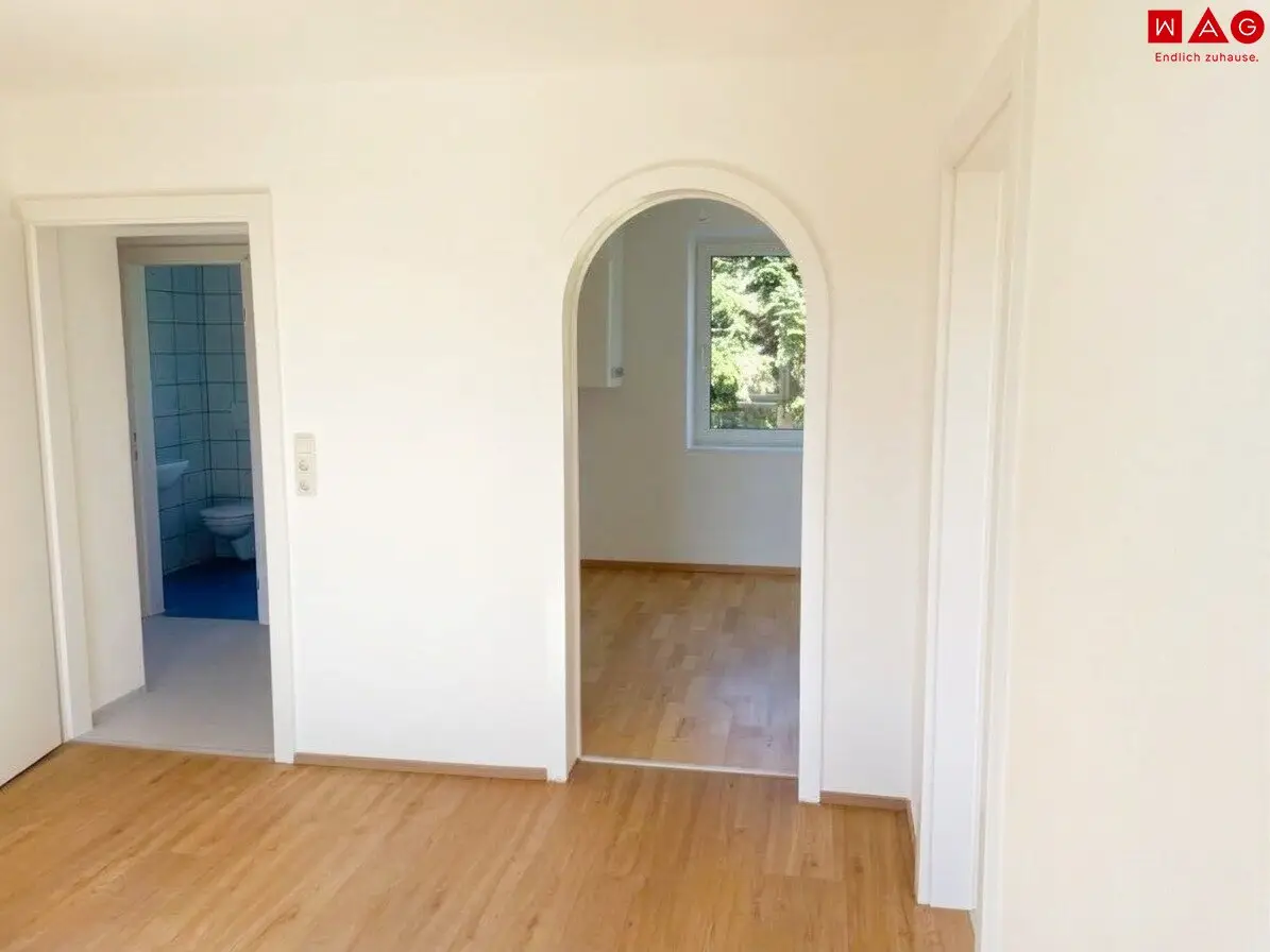 Freundliche 2-Zimmerwohnung mit eigenem Garten!
