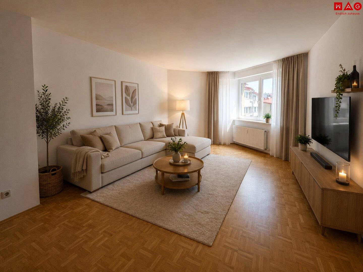 SOMMERAKTION - 1 Monat keine Miete bezahlen! 3-Raum-Whg. mit praktischer Aufteilung und perfekter Infrastruktur in Linz/Wegscheid - Eigener TG-Abstellplatz - ACHTUNG Mietvertrag auf 10 Jahre befristet!