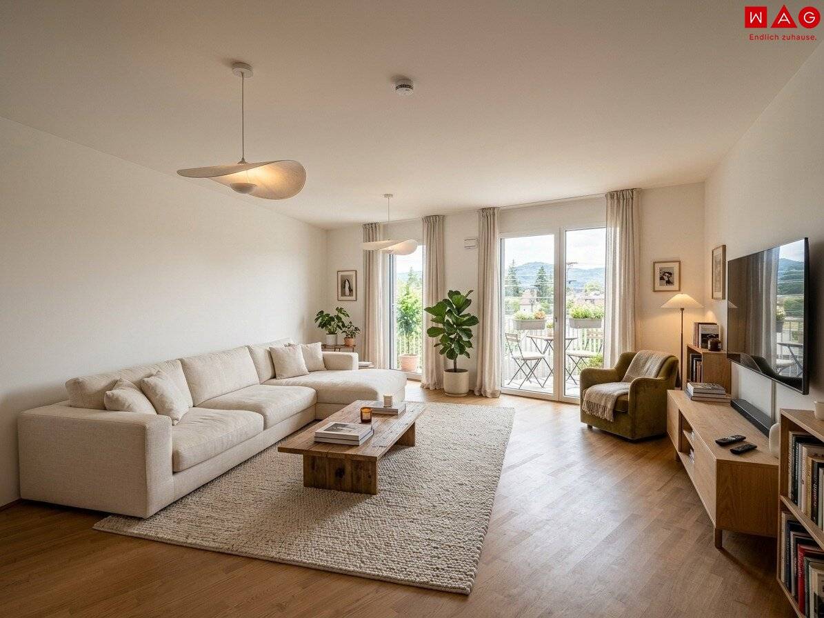 4 Zimmer Familienwohnung mit 2 Balkonen!