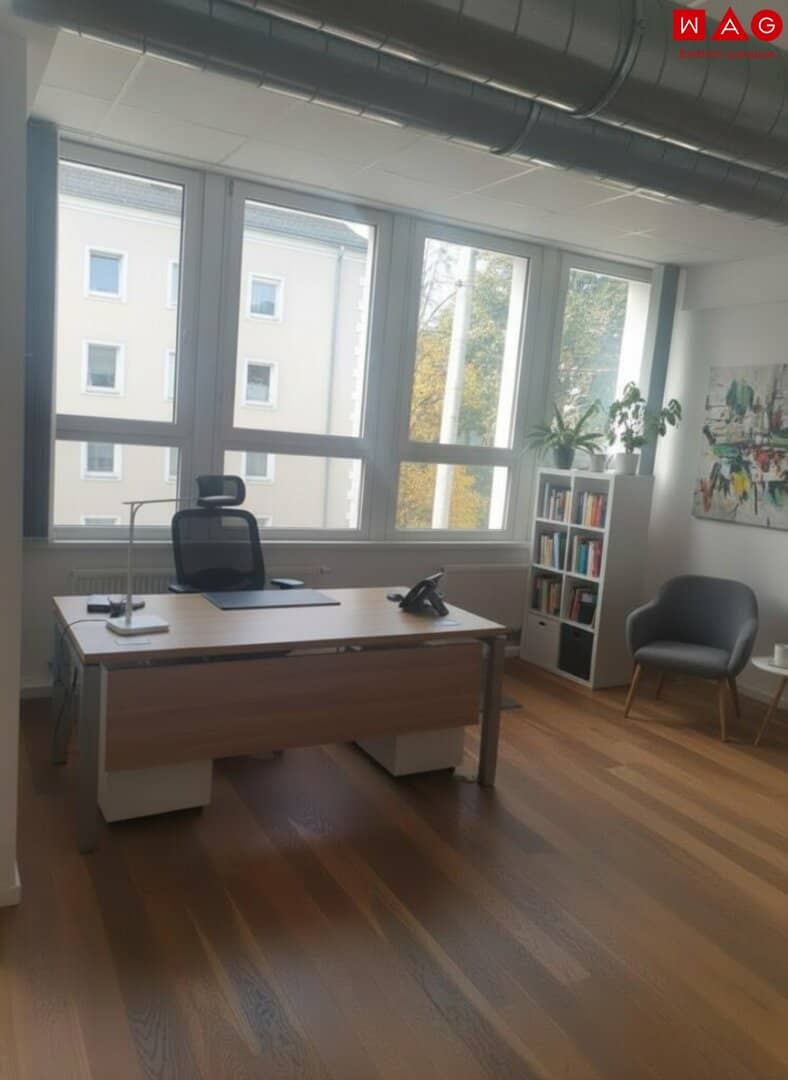 MARKT AM BINDERMICHL: 200 m² generalsanierte TEILBARE Büro-/Ordi-/Studiofläche mit bestem Preis-/Leistungsverhältnis - verschiedenste Aus-/Umbaumöglichkeiten - flexible Grundrissgestaltung - leistungsstarke Lüftungs- u. Klimaanlage
