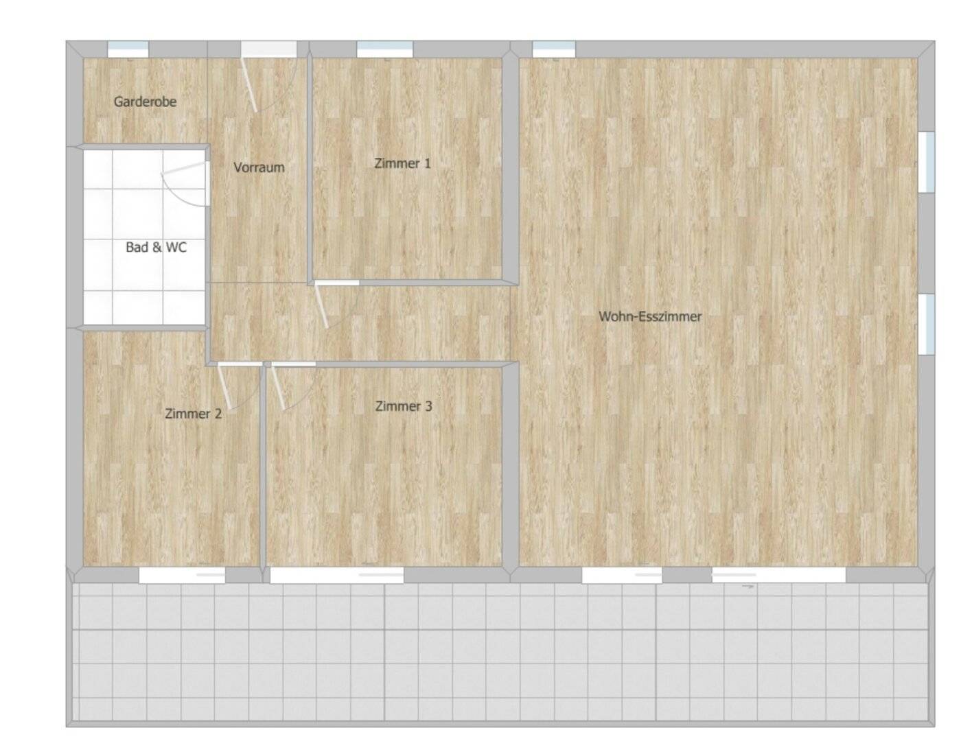 TOP A0708 – Exklusives Neubauprojekt im grünen Süden von Graz. 4-Zimmer-Wohnung im Obergeschoss mit großem Balkon und klarer Raumaufteilung | Baustart bereits erfolgt.
