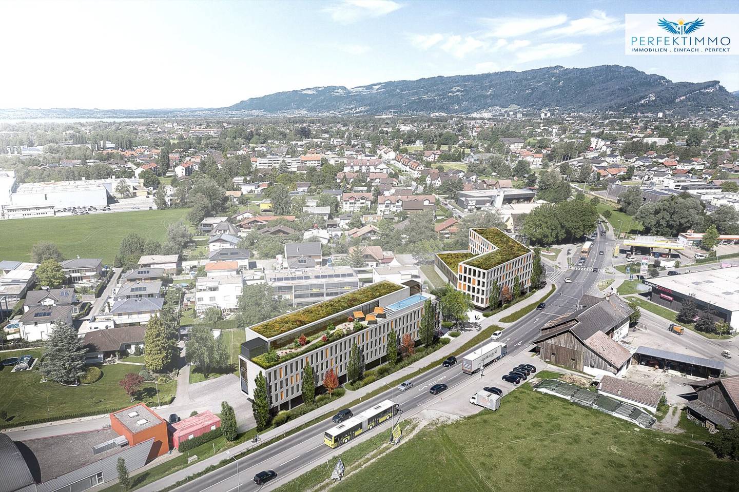 Exklusive Neubau-Mietwohnungen und Büroflächen