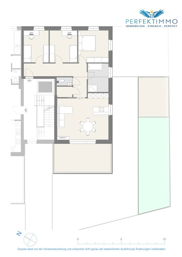 Luxuriöse Terrassenwohnung mit Garten im Neubau - Top 4