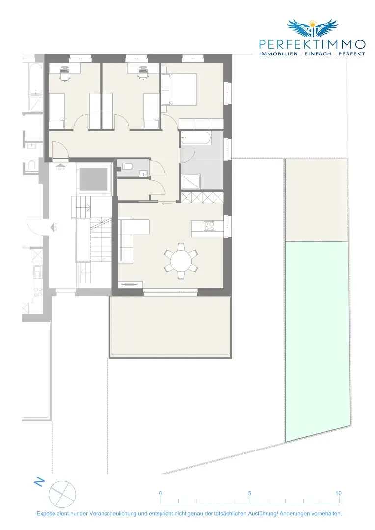 Luxuriöse Terrassenwohnung mit Garten im Neubau - Top 4