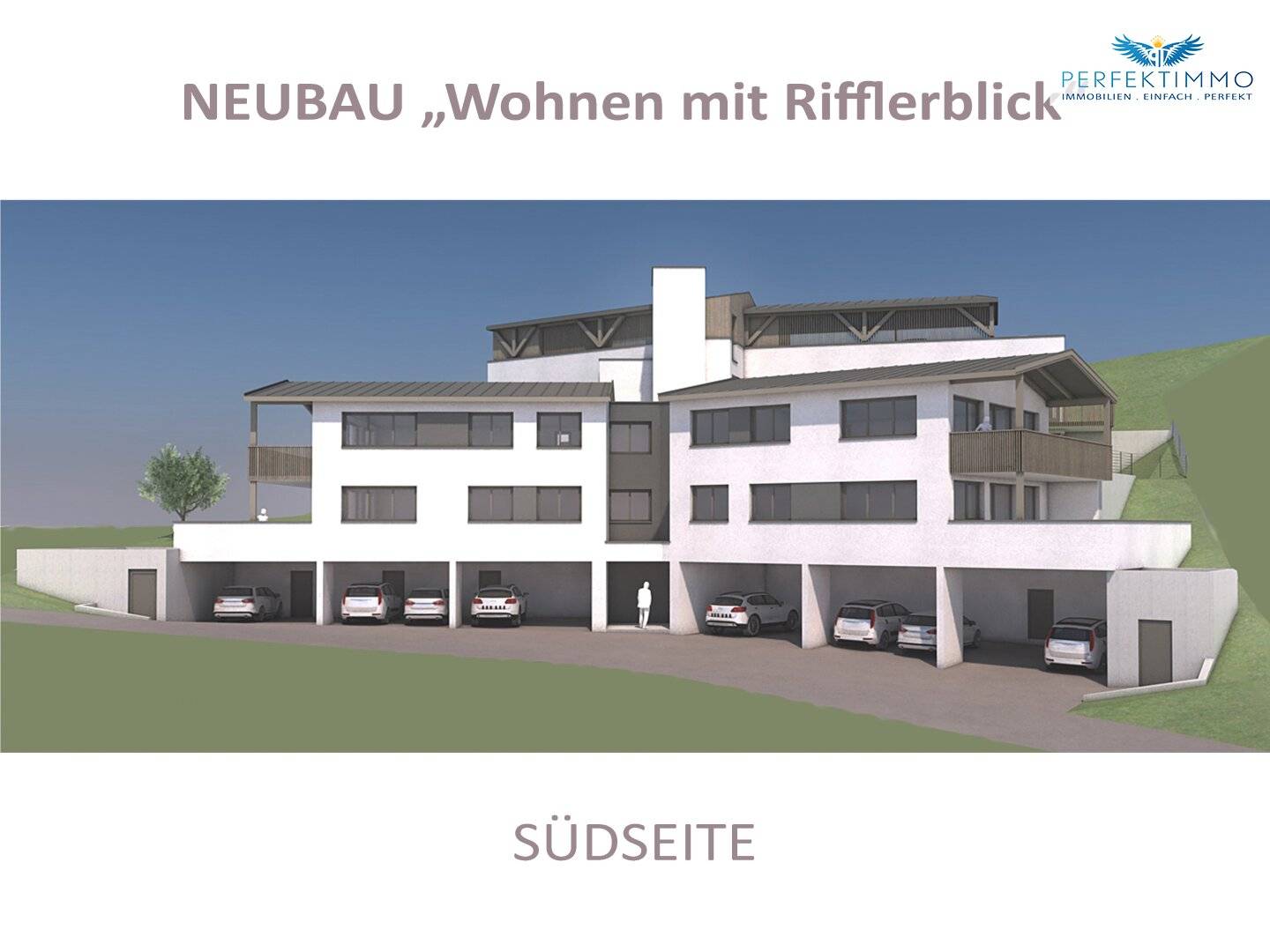 Wohnen mit Rifflerblick - Neubau: Wohnprojekt Strengen