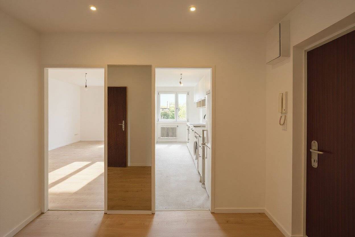 U4 Nähe - Neu renovierte 1-Zimmer-Wohnung inkl. neuer Küche + Schränke + Badmöbel