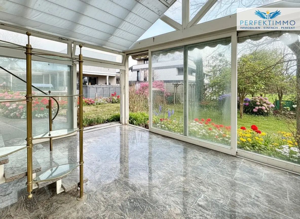 Haus mit großem Garten und Gestaltungspotenzial