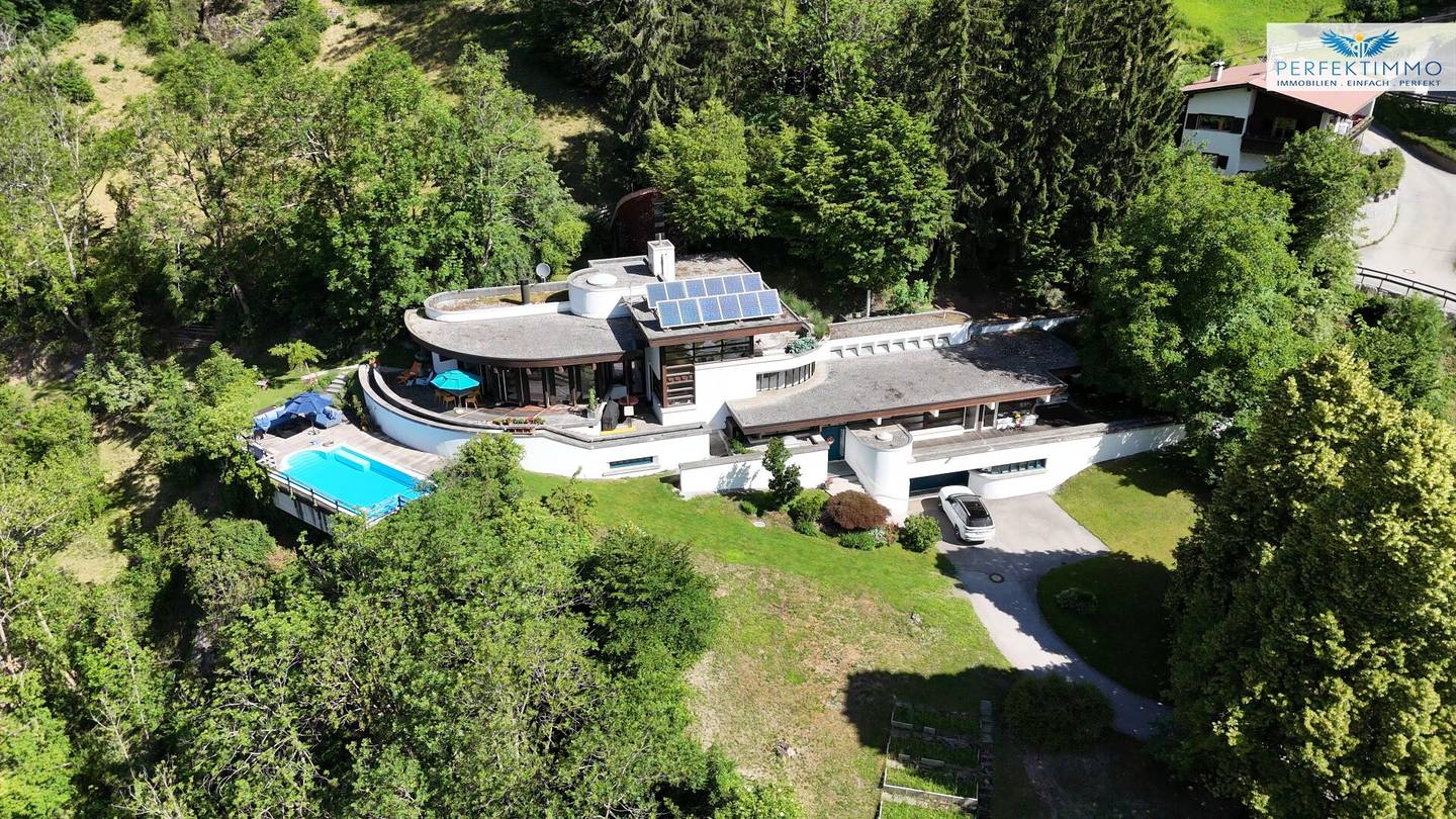 Architektenvilla mit Panoramablick über das Ötztal
