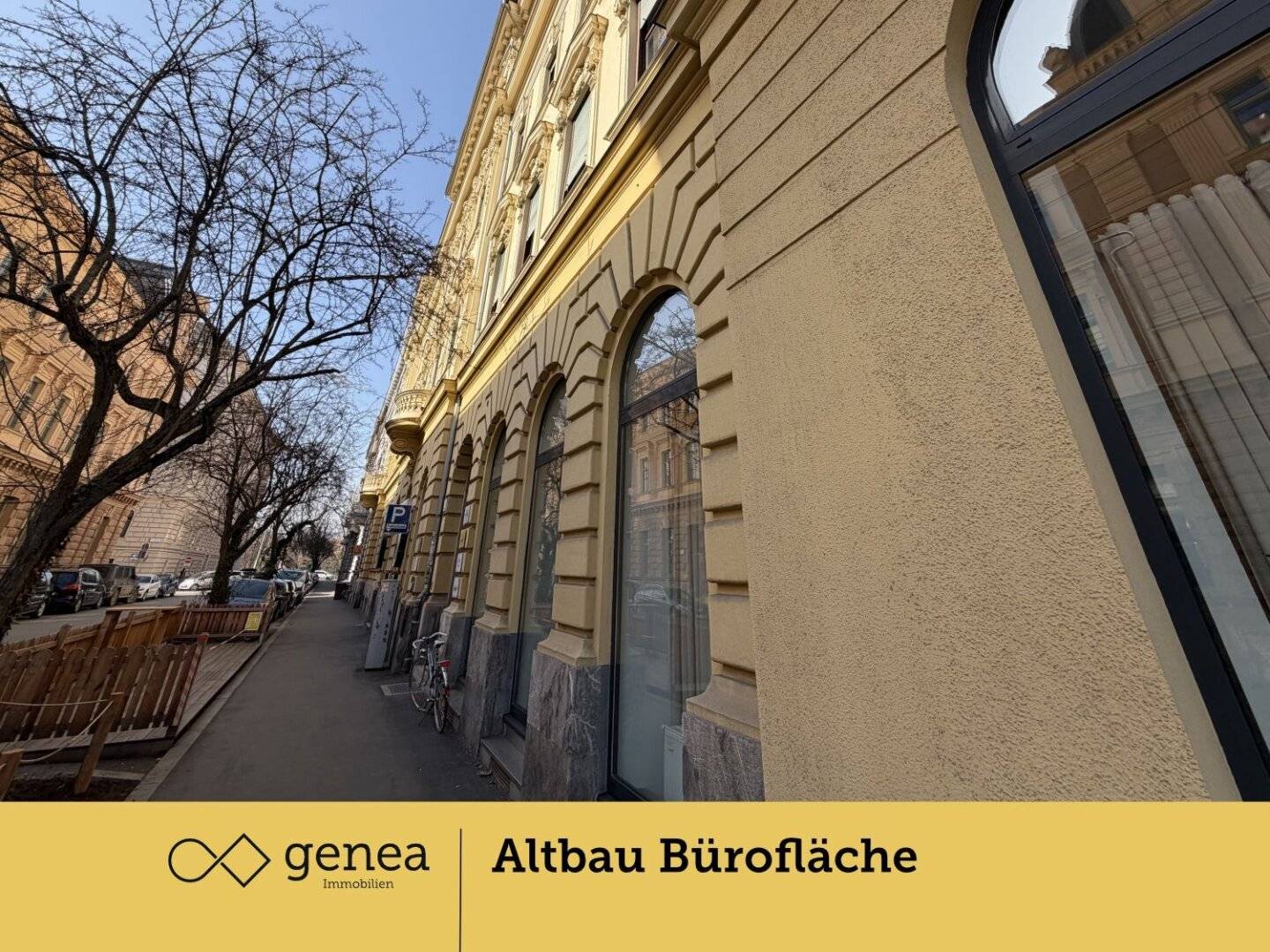 Flexible Büroflächen (68,45 m² & 60,53 m²) – einzeln oder gemeinsam anmietbar im repräsentativen Altbau