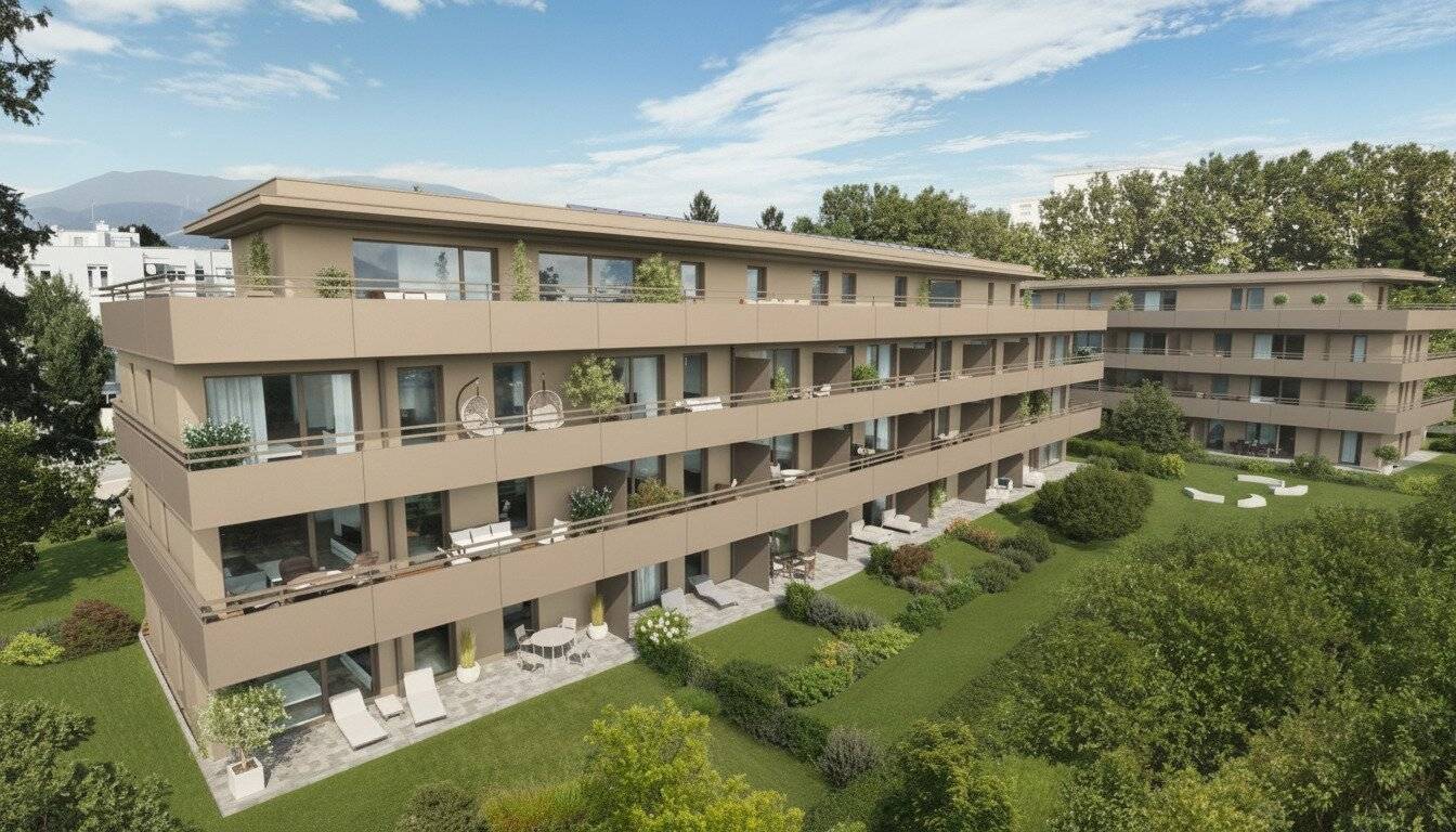 Eigentumswohnungen in Graz Andritz mit großen Freiflächen! ** Provisionsfrei ** Jetzt kaufen und noch dieses Jahr einziehen!
