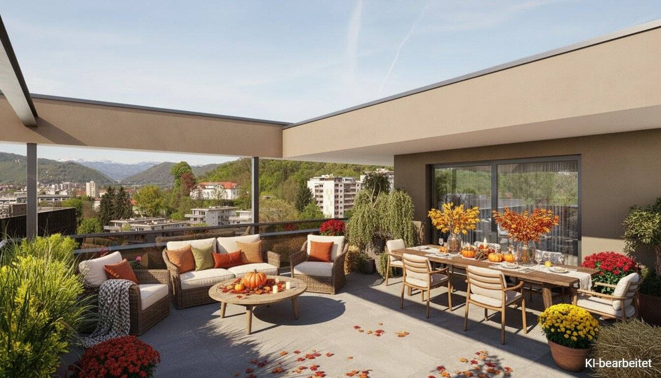 4-Zimmer Penthouse mit großer Terrasse