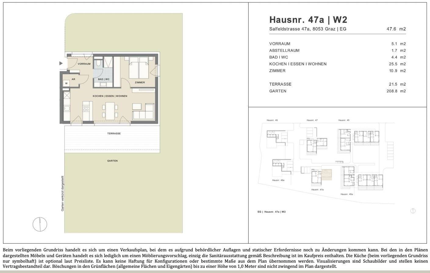 Energieeffizientes Neubauprojekt 2-Zimmer Gartenwohnung