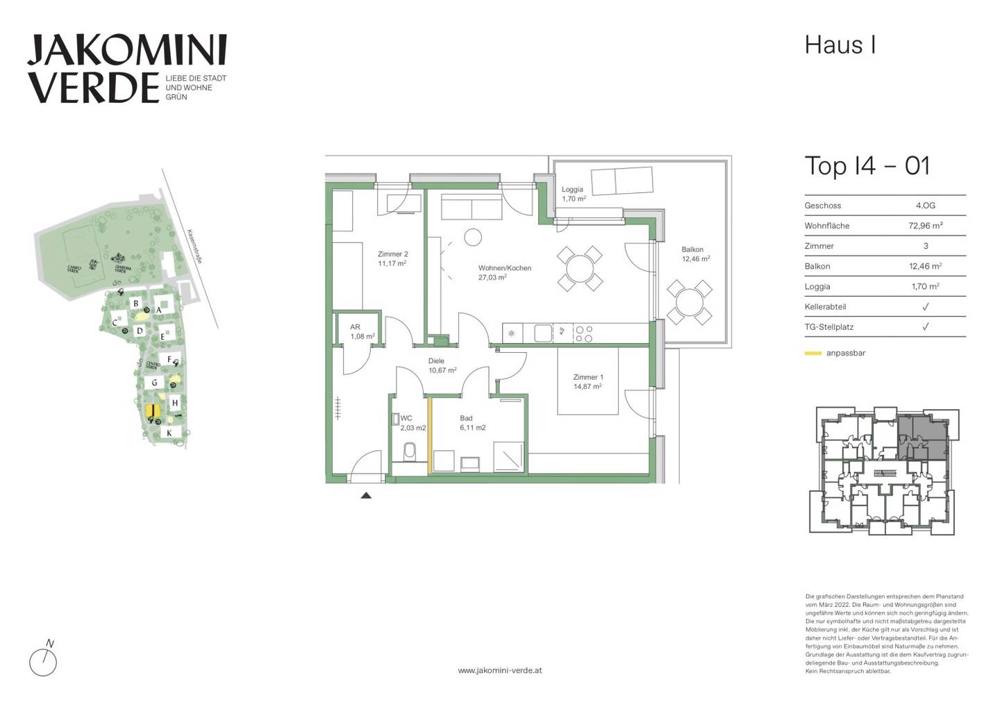 **Jakomini-Verde** Wohnen in Top Lage modern, urban und innovativ!