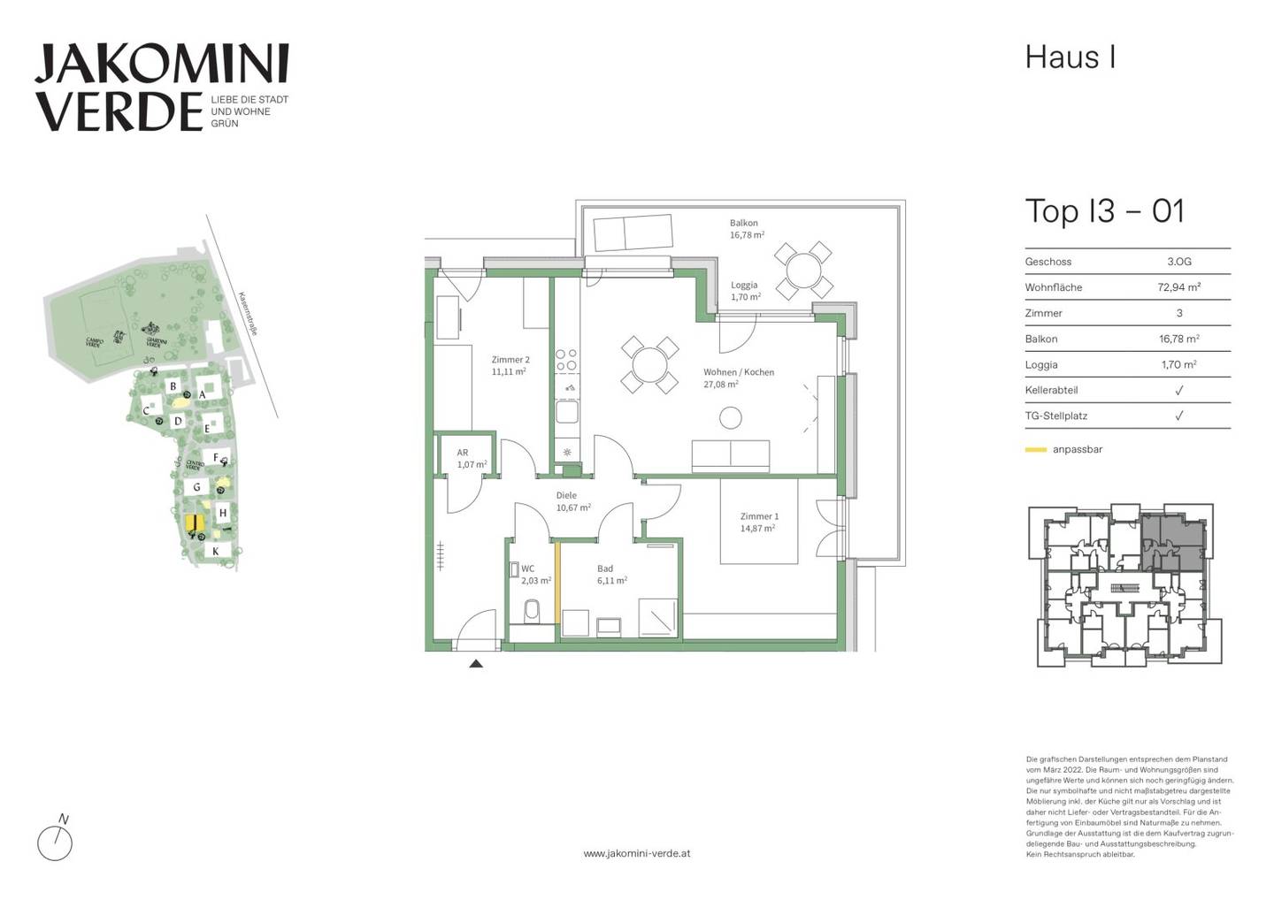 **Jakomini-Verde** Wohnen in Top Lage modern, urban und innovativ!