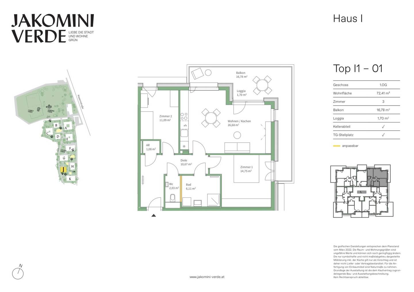**Jakomini-Verde** Wohnen in Top Lage modern, urban und innovativ!