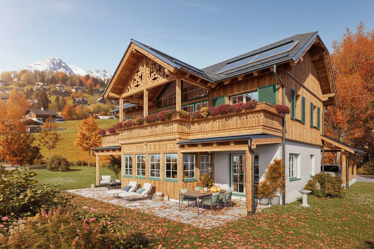 Eine Landvilla in Altaussee ist in jeder Jahreszeit herrlich.