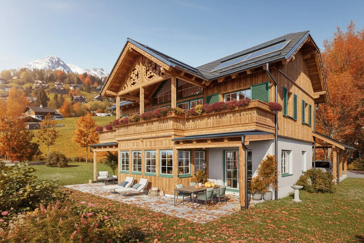 Eine Landvilla in Altaussee ist in jeder Jahreszeit herrlich.
