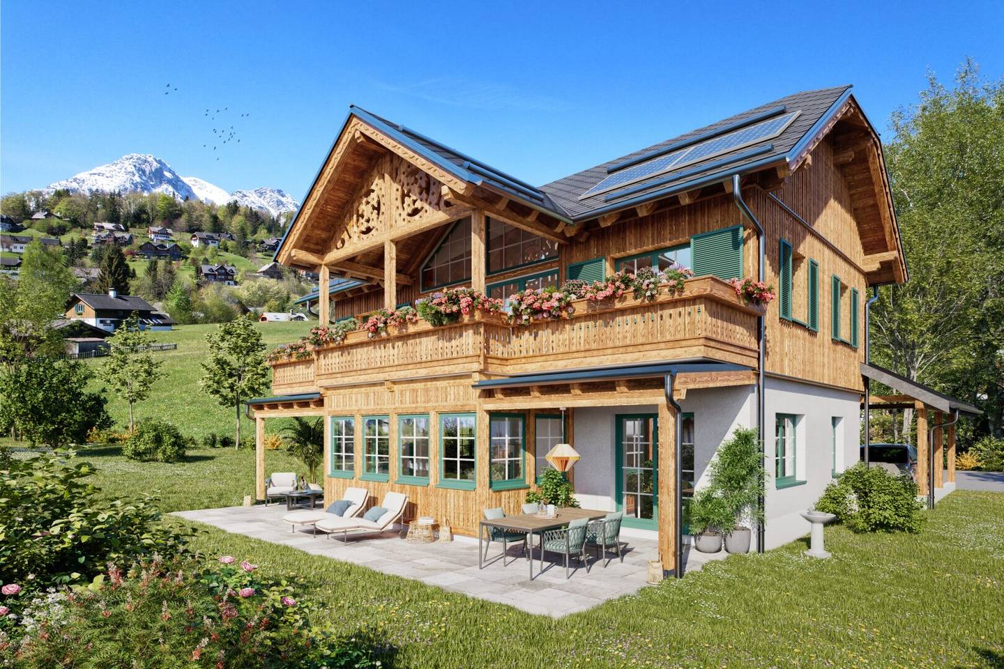 Eine Landvilla in Altaussee ist in jeder Jahreszeit herrlich.