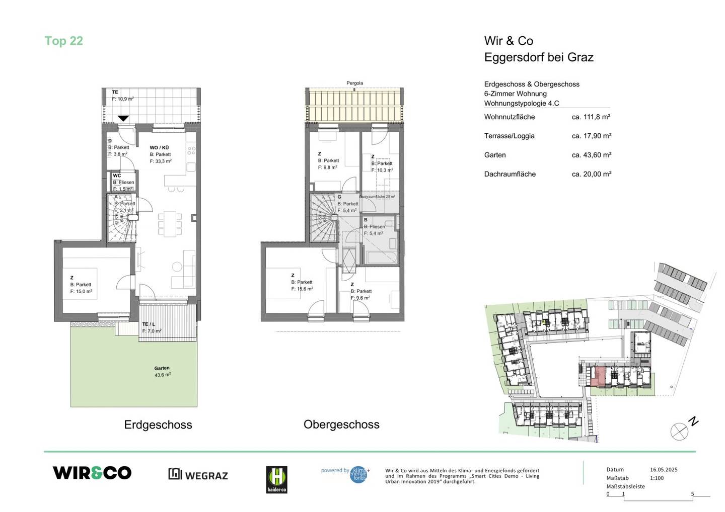 FÜR ANLEGER! Vermietete 6 Zimmer Maisonette mit Garten! PROVISONSFREI!
