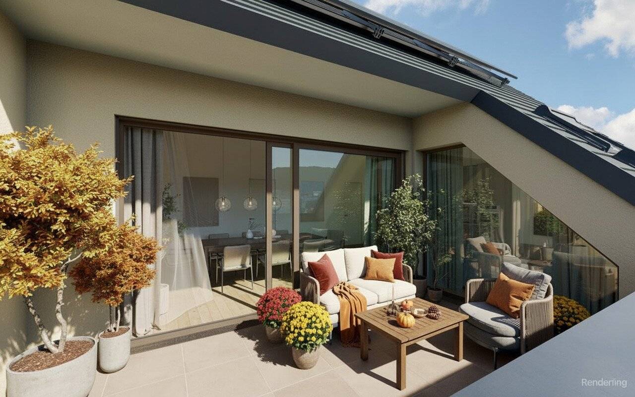 Charmante Penthousewohnung mit Terrasse