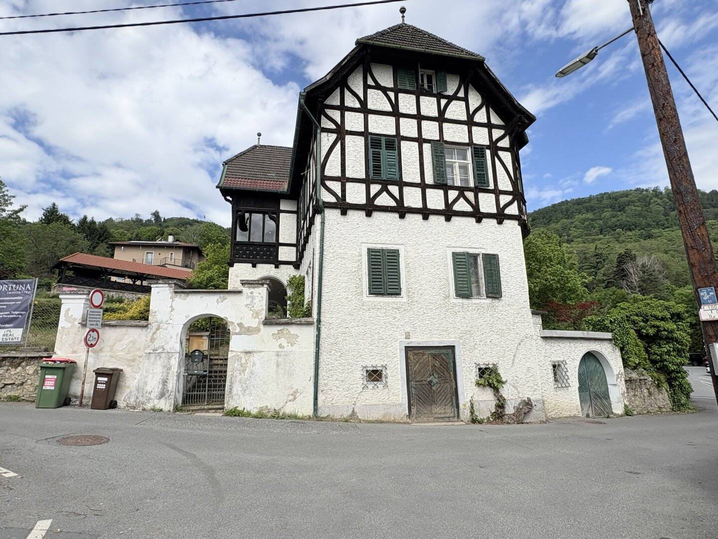 Denkmalgeschütze Villa am Gritzenweg