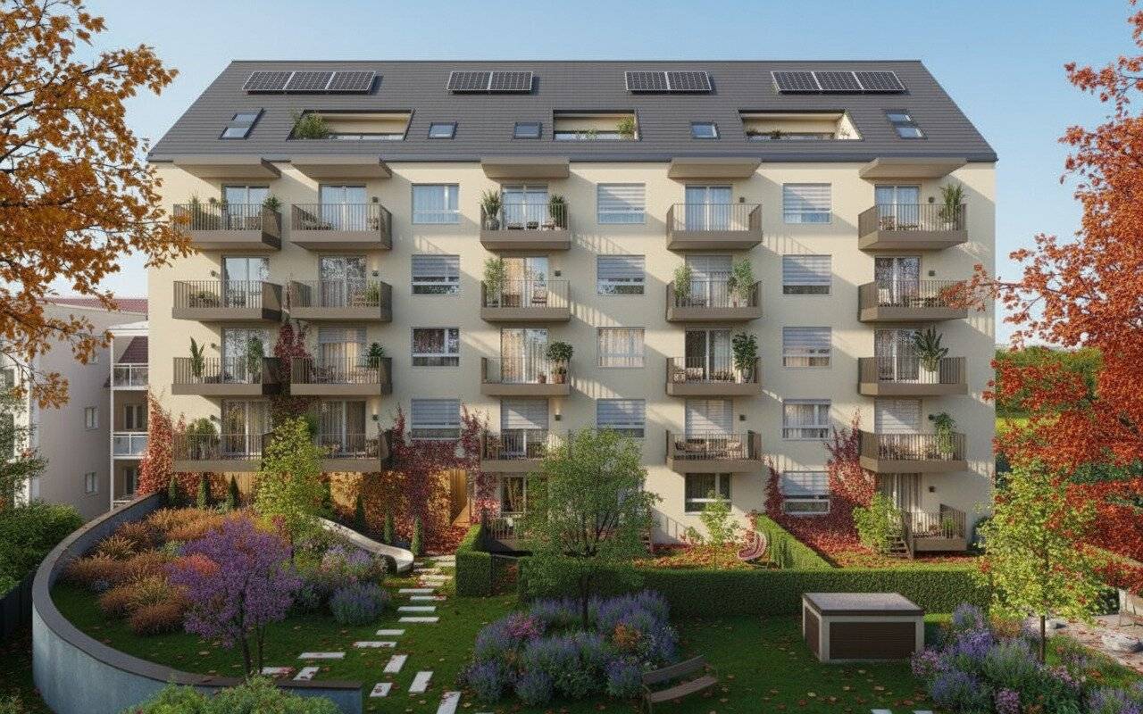 Attraktive 2-Zimmer-Anlegerwohnung mit Balkon im 1. Obergeschoss
