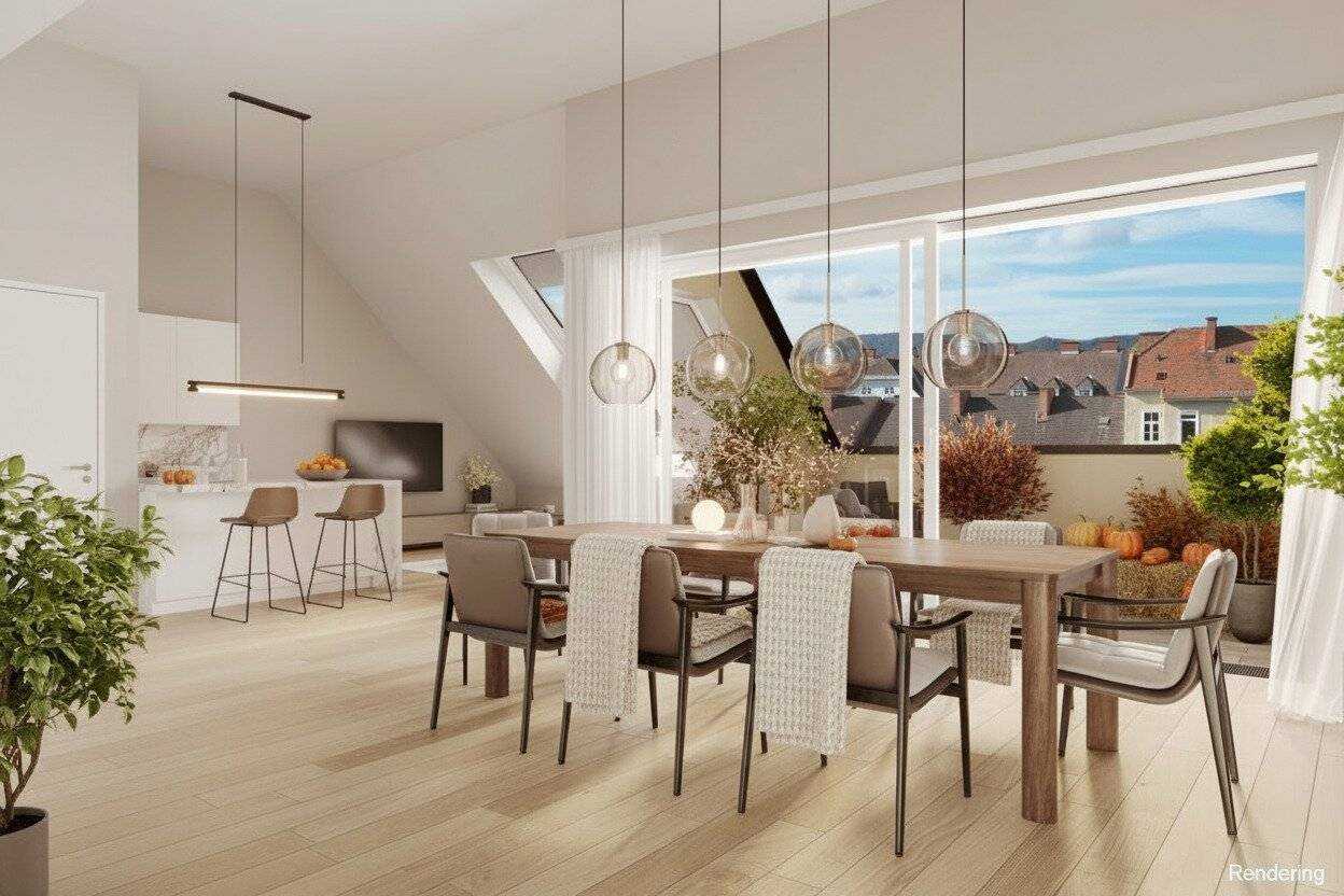 Moderne 1-Zimmer-Wohnung im 1. Obergeschoss!