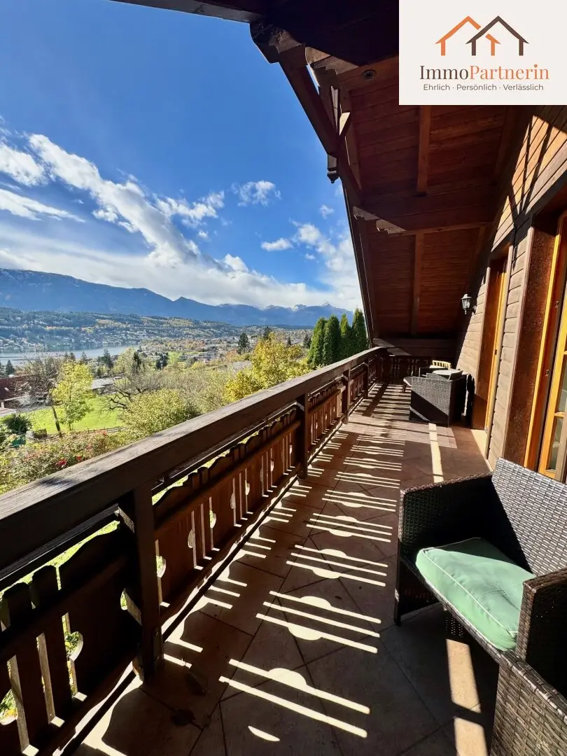 Seeblick & 1.056 m² Grund: Familienhaus in sonniger Ruhelage von Seeboden