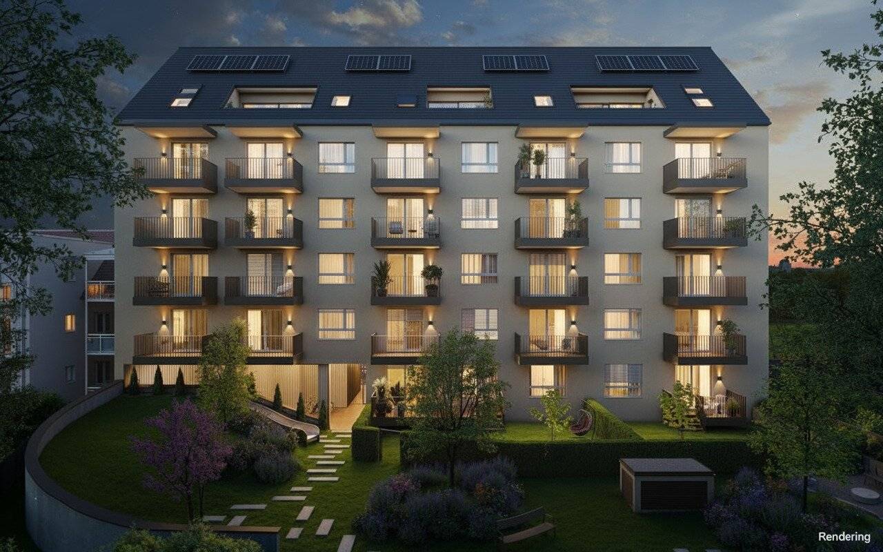 Attraktive 2-Zimmer-Wohnung im Erdgeschoss