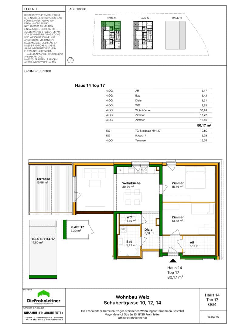 Geförderte Eigentumswohnungen in Weiz – Modern wohnen in attraktiver Lage