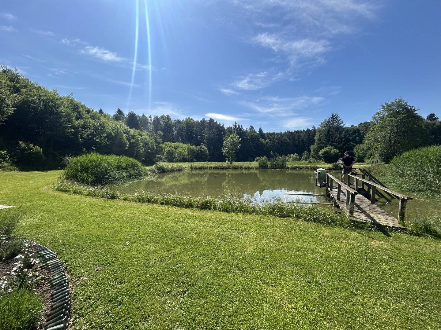 Ferienhaus mit eigenem Naturteich – Ruhe, Erholung & Natur pur