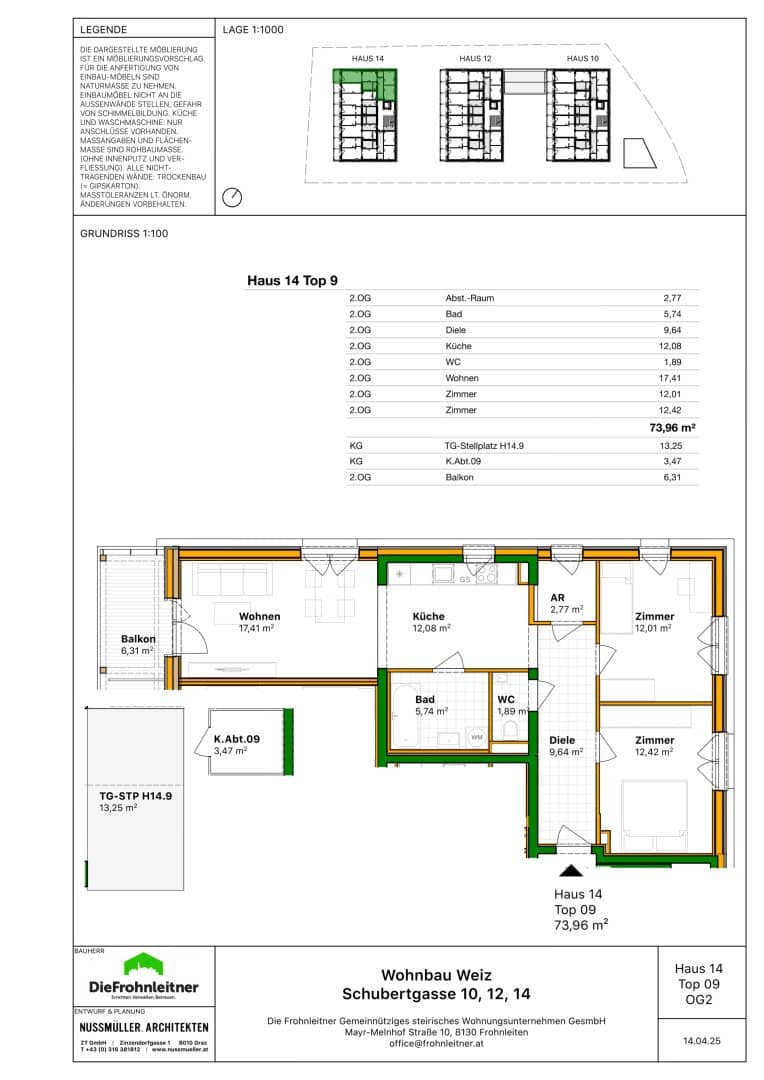 Geförderte Eigentumswohnungen in Weiz – Modern wohnen in attraktiver Lage