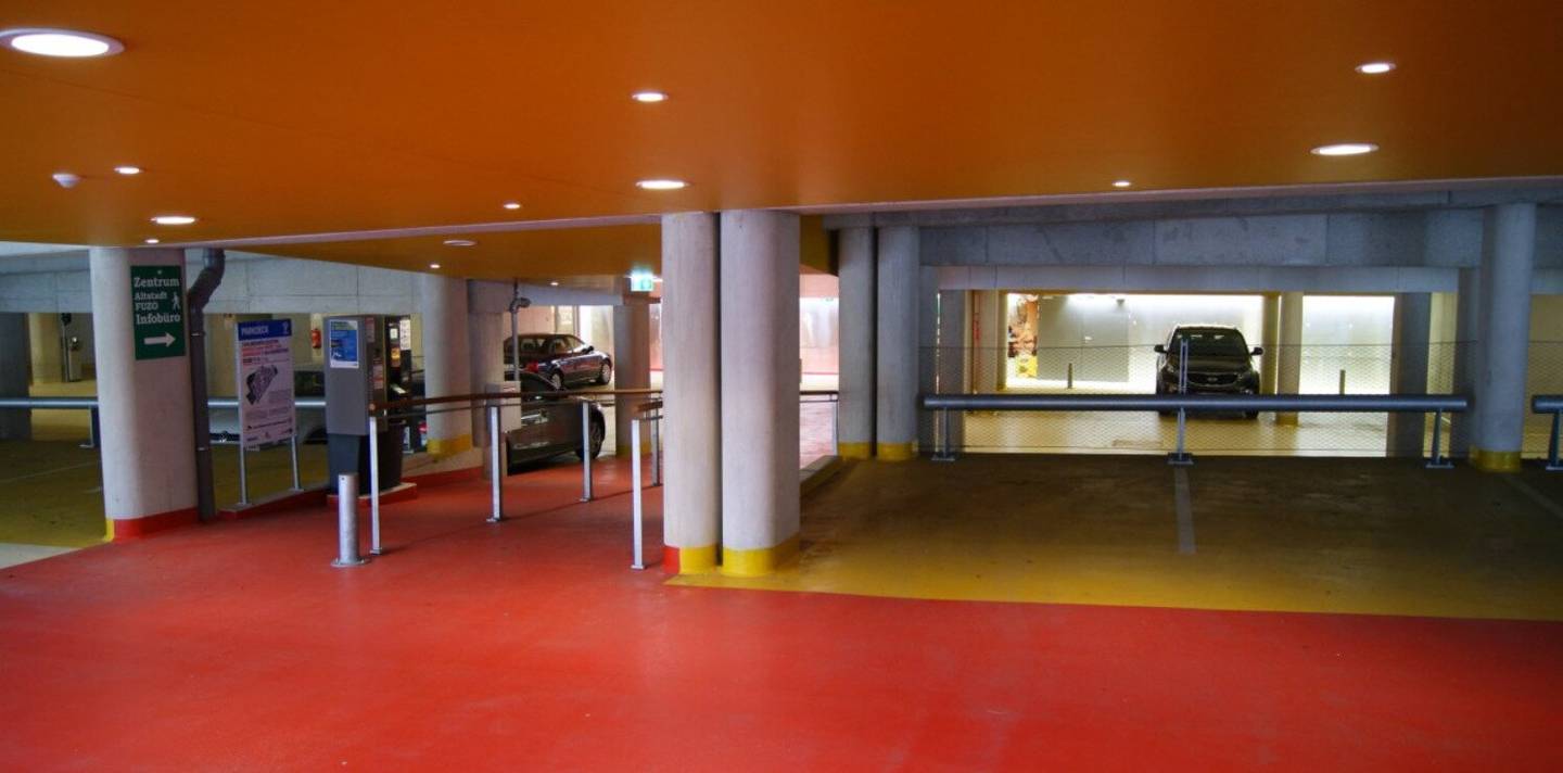 Tiefgaragenstellplätze in bester Altstadtlage