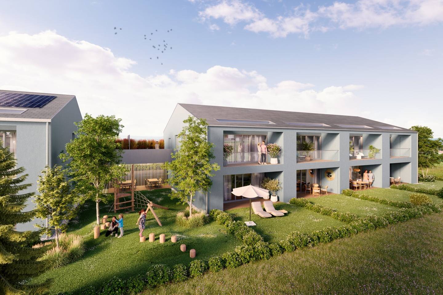 Baubewilligtes Wohnbauprojekt mit 12 Wohneinheiten und 18 überdachten PKW Abstellplätzen