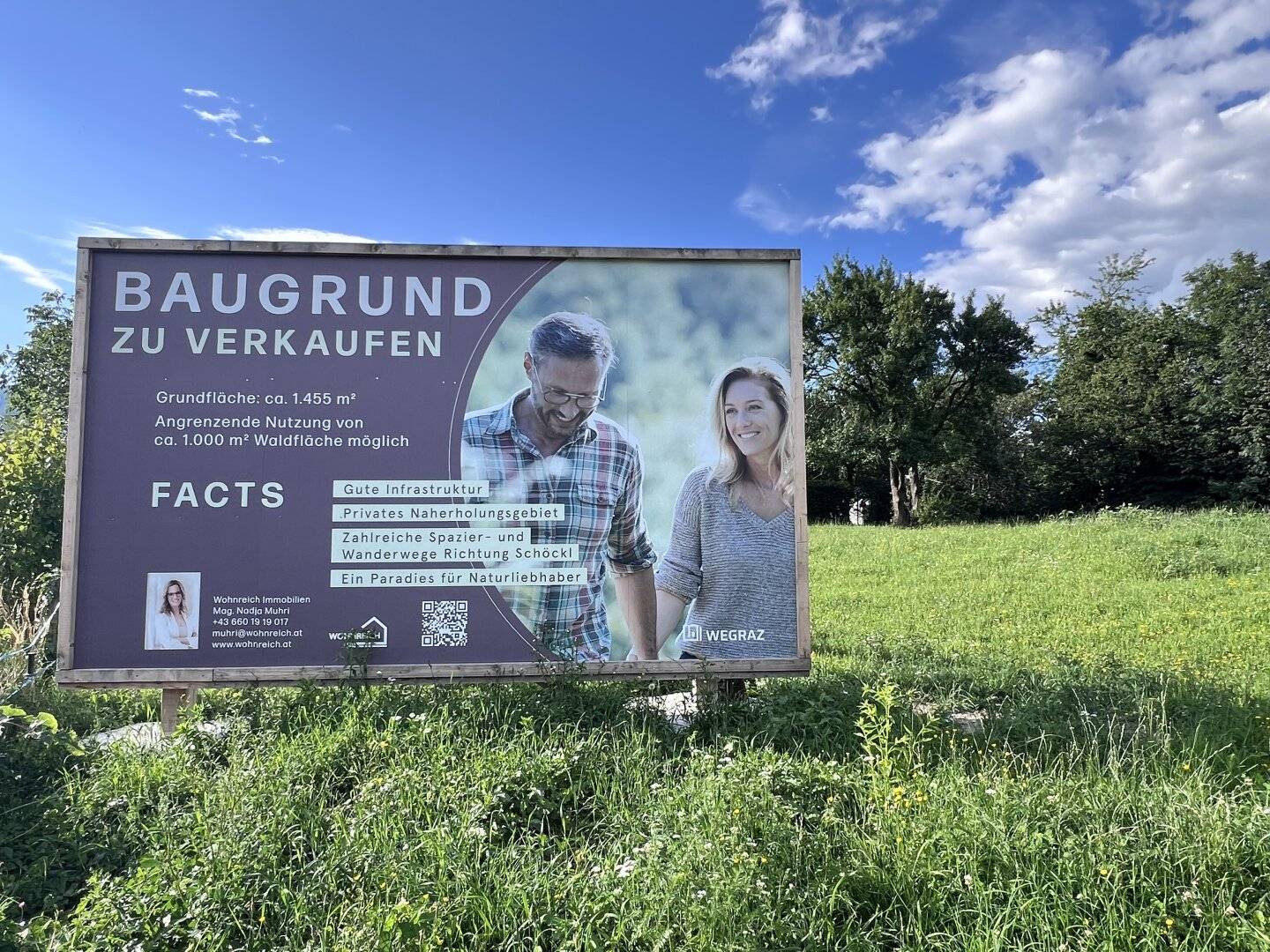 Baugrundstück in bester Lage in St. Radegund bei Graz