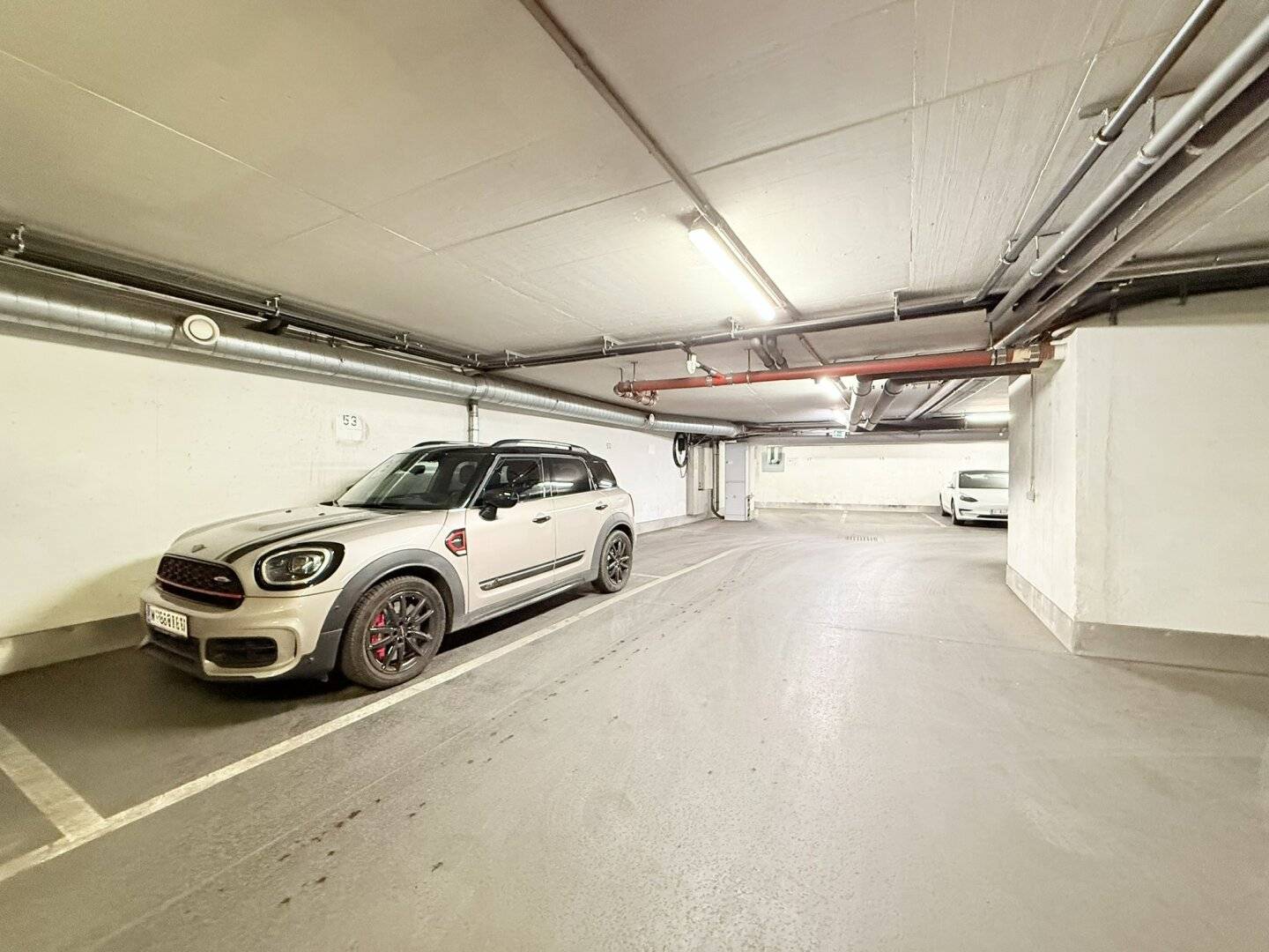 Tiefgarage im Haus