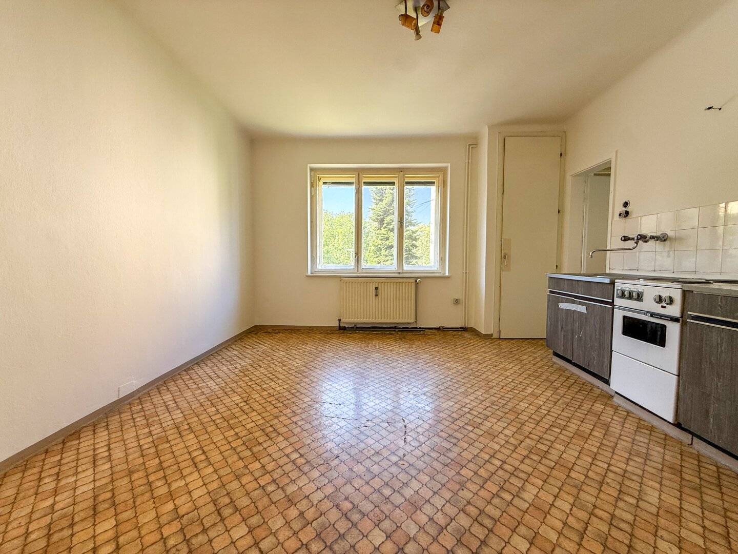 Sonnige 2-Zimmer-Wohnung mit Grünblick
