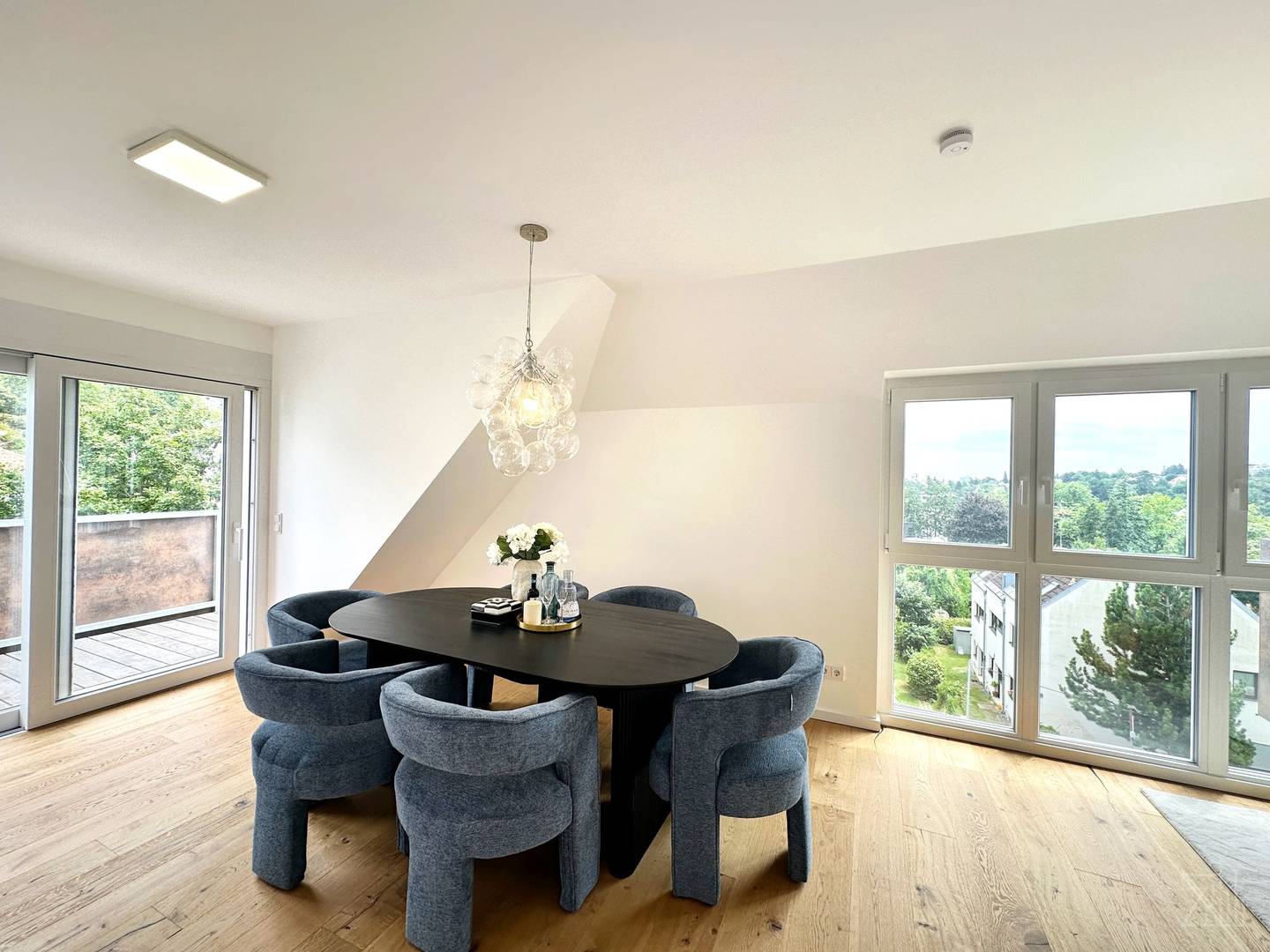 Dachgeschosswohnung Traumausblick Dachterrasse