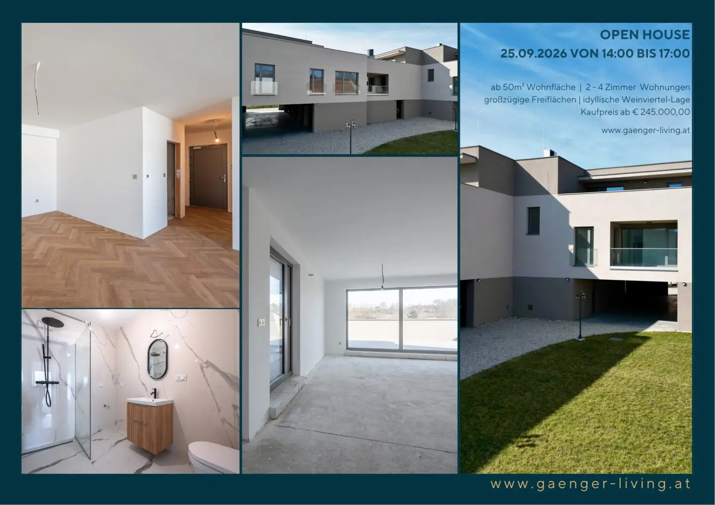OPEN HOUSE 25.09.2026 - 14:00 bis 17:00 Uhr