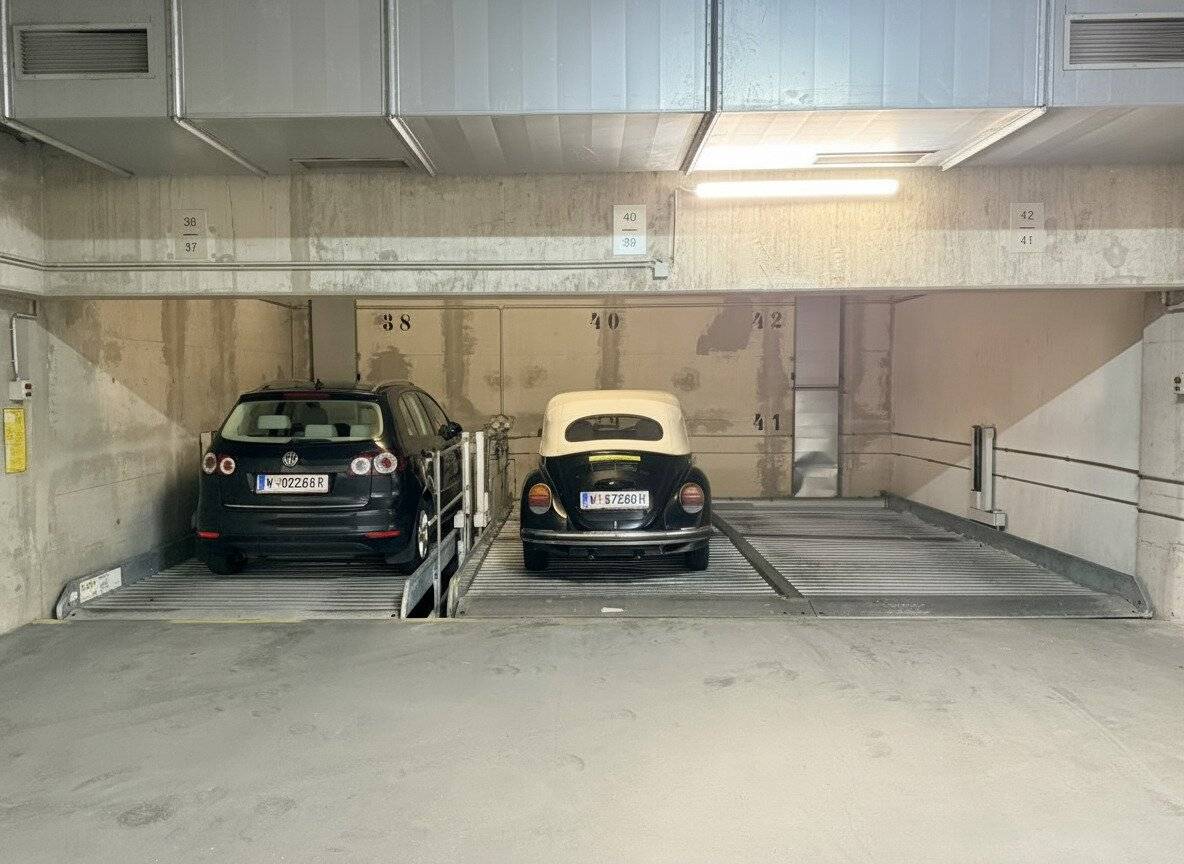 Webergasse 20 - Tiefgaragenplätze bei U4 & Straßenbahn!
