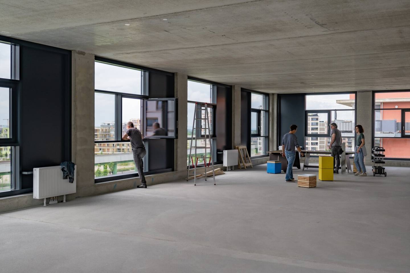 Loftartige Werkstattfläche im Gewerbehof Seestadt – ideal für kreative Produktion