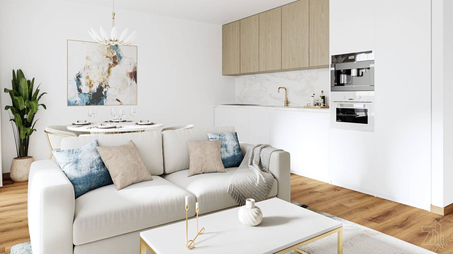 Ground floor apartment with garden terrace in a quiet location