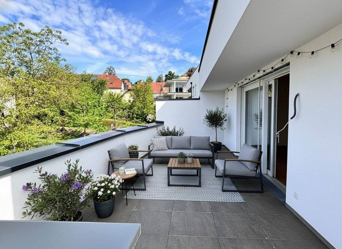 Traumhafte Dachterrassenwohnung - Mitten in St. Florian - Bezugsfertig!