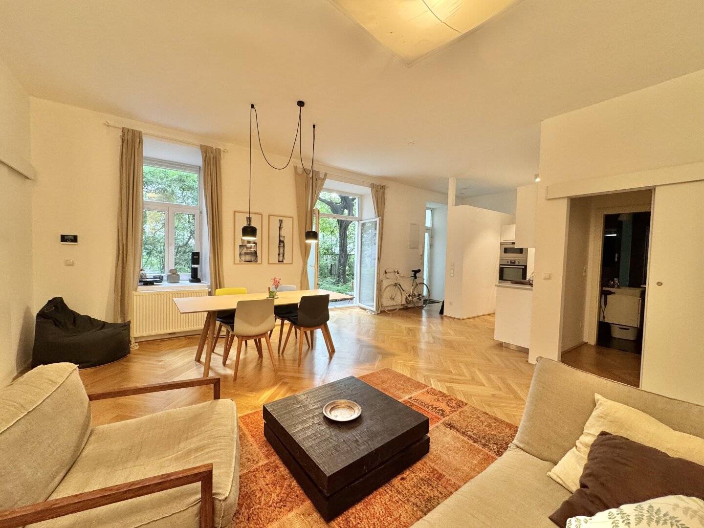 SERVITENVIERTEL - LOFTARTIGE 3 ZIMMER HOFWOHNUNG NAHE U4