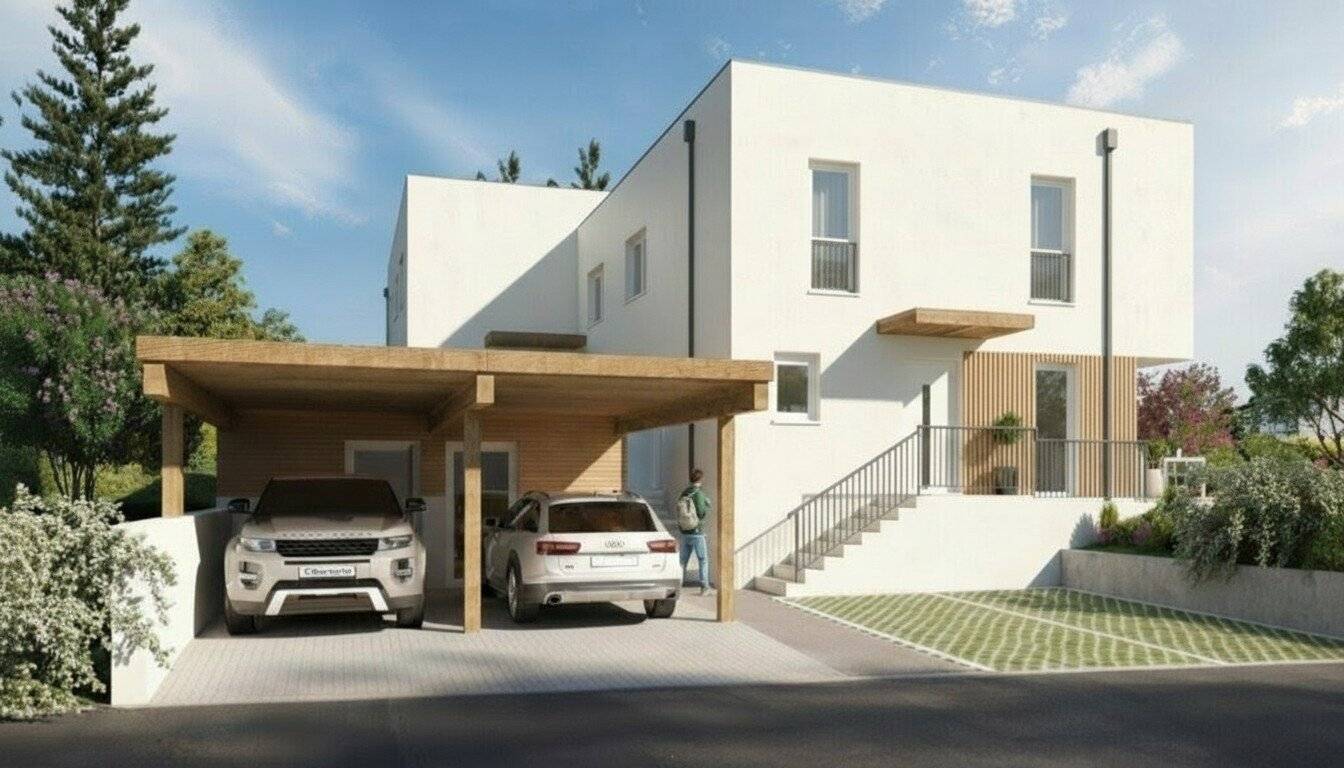 ZU VERMIETEN - Familientraum in Hofkirchen/Trk. - Erstbezug, Doppelhaus mit Swimmingpool