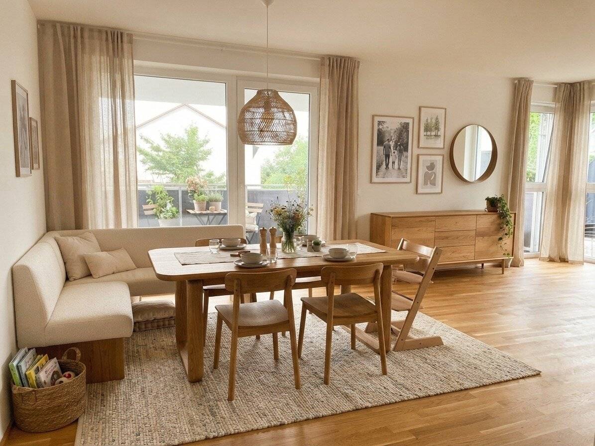 Sonnige 4 Zimmer Wohnung mit Traumloggia - ruhige Zentrumslage St. Florian - ERSTBEZUG!