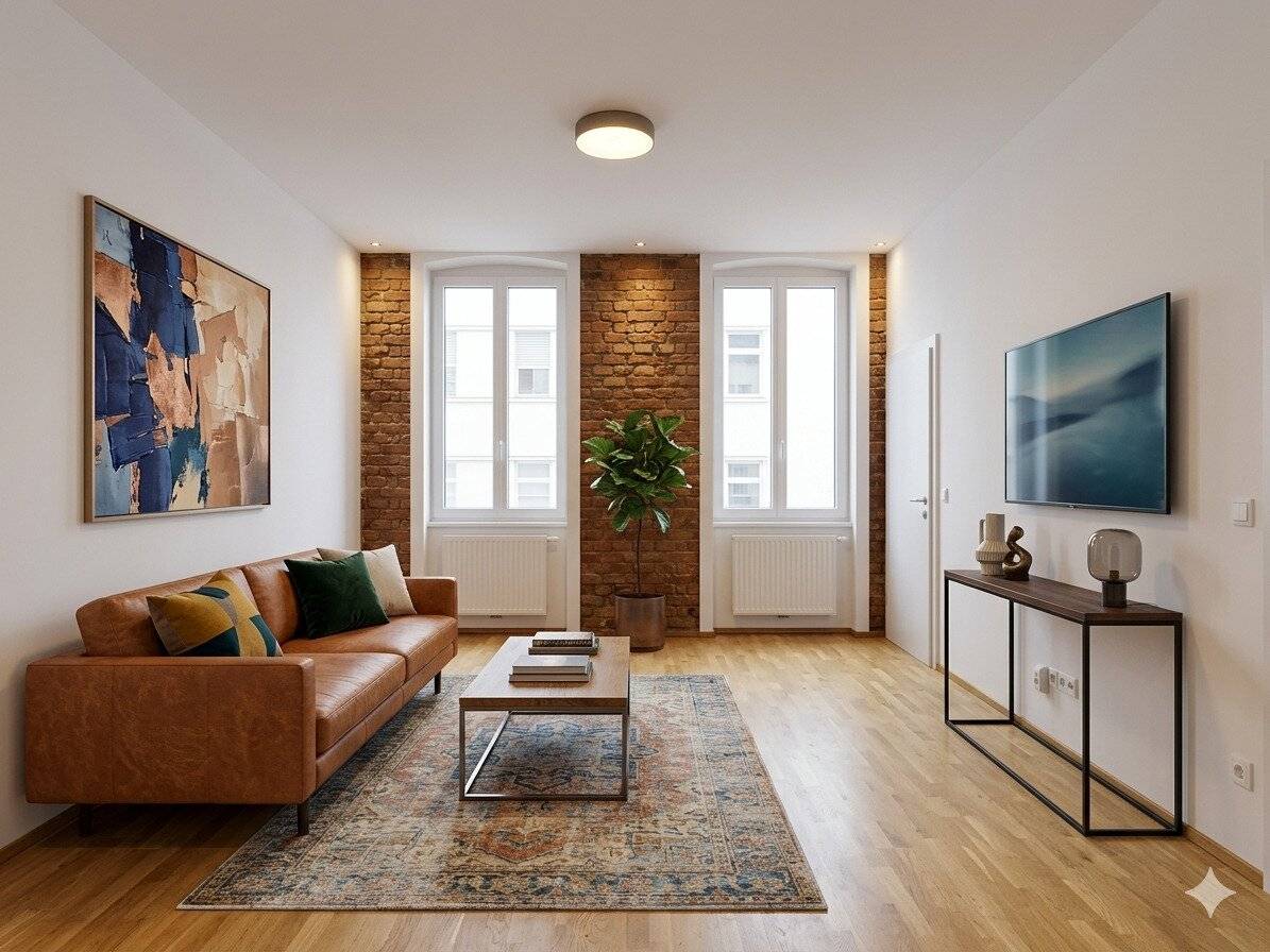 TOP ENERGIEWERTE - PROVISIONSFREIE 3 ZIMMER IN GENERALSANIERTEM GRÜNDERZEITHAUS